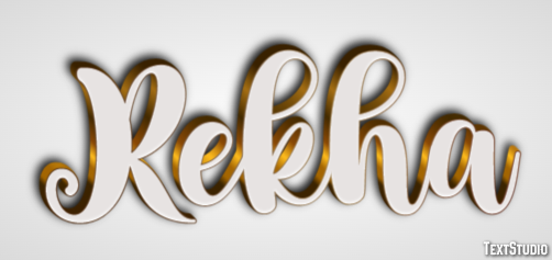 Rekha Text effect