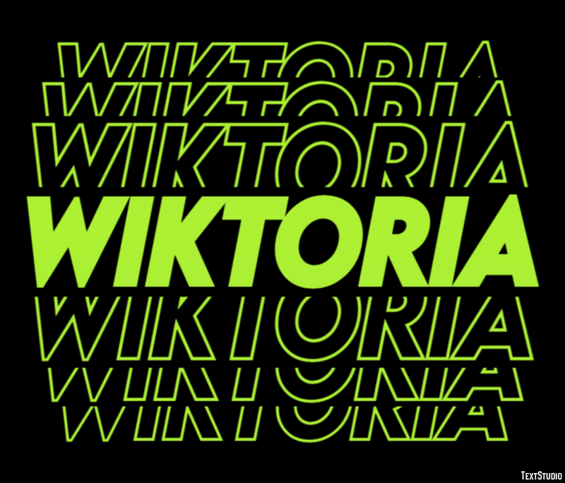 Wiktoria Efekt tekstowy