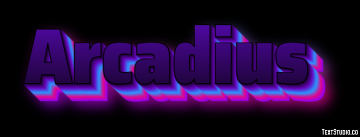 Arcadius Text Effect