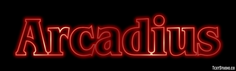 Arcadius Text Effect