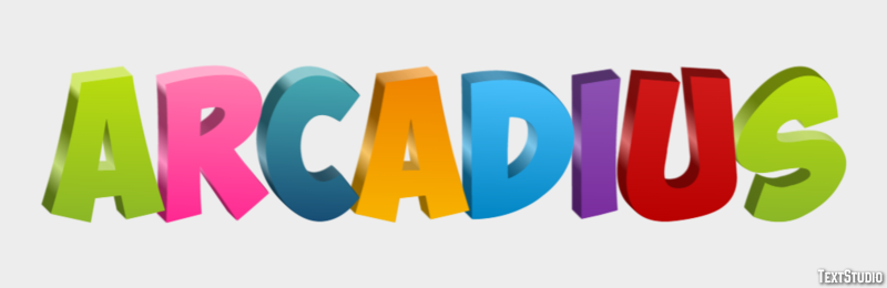 Arcadius Text Effect
