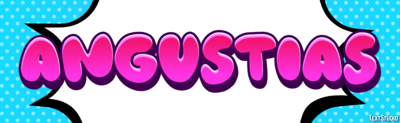 Angustias Efecto de texto