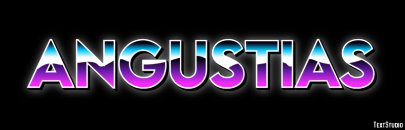 Angustias Efecto de texto