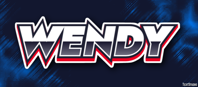 Wendy Text effect