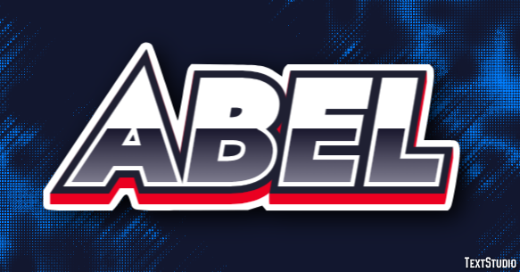 Abel Text Effect