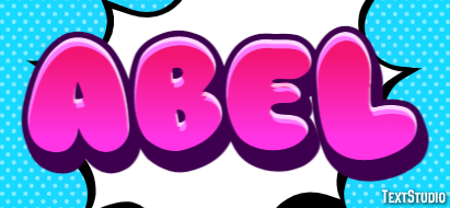 Abel Text Effect