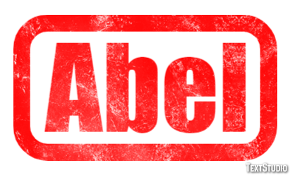 Abel Text Effect