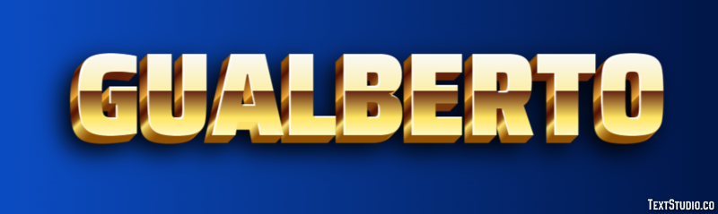 Gualberto Text Effect