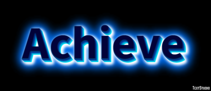 Achieve Metin Efekti