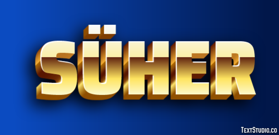 Süher Effetto testo