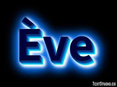 Ève Text Effect