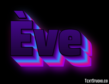Ève Text Effect
