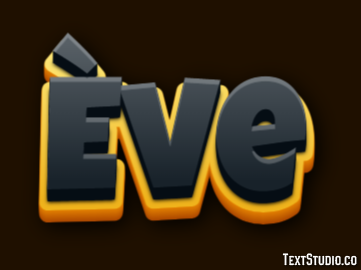 Ève Text Effect