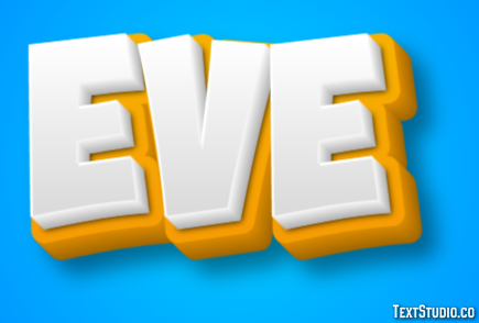 Ève Text Effect