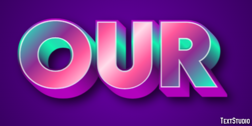 Our Text Effect