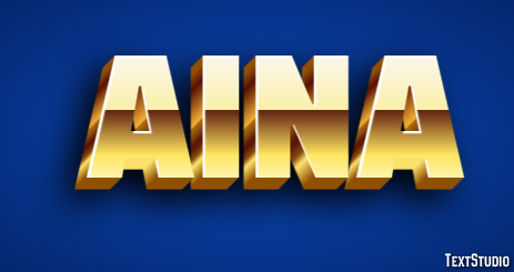 Aina Text Effect