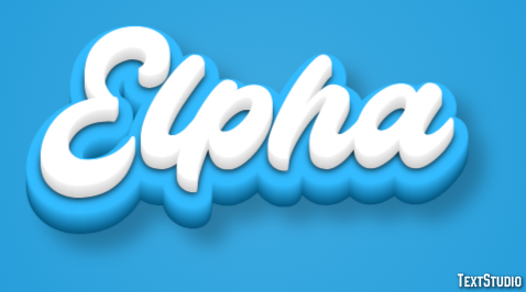 Elpha Text Effect