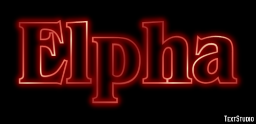 Elpha Text Effect