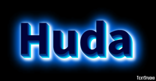 Huda Text Effect