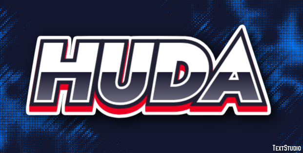 Huda Text effect