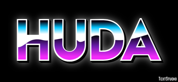 Huda Text Effect