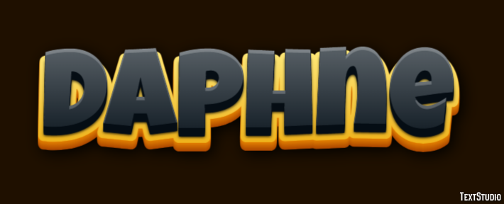 Daphne Text effect