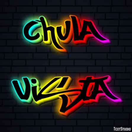 Chula Vista Efekt tekstowy