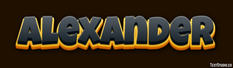 Alexander テキスト効果