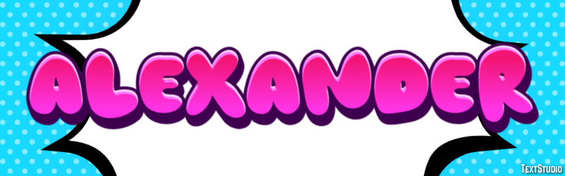 Alexander Text Effect