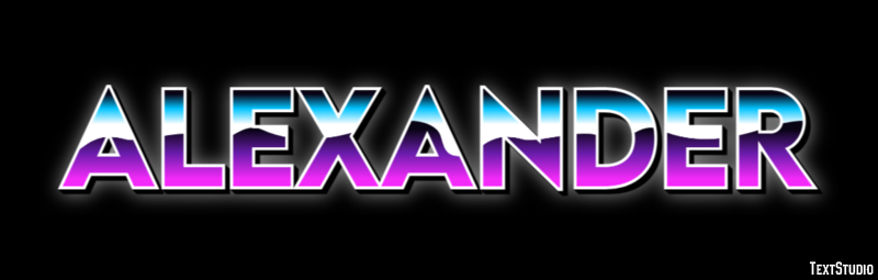 Alexander テキスト効果