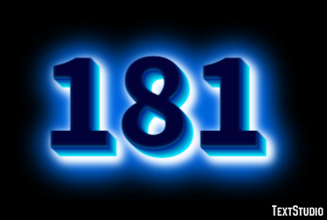 181 Text Effect