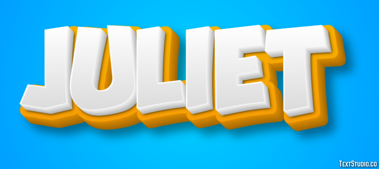 Juliet Texteffekt