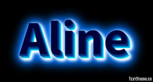 Aline Text Effect