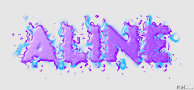 Aline Text Effect