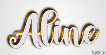 Aline テキスト効果