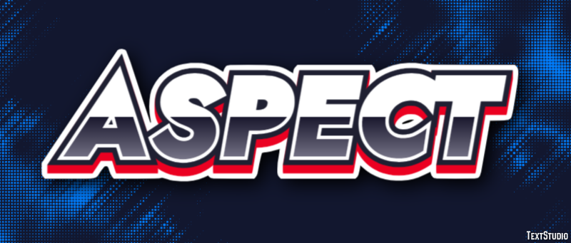 Aspect Text Effect