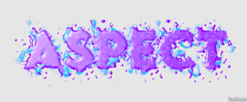 Aspect Text Effect