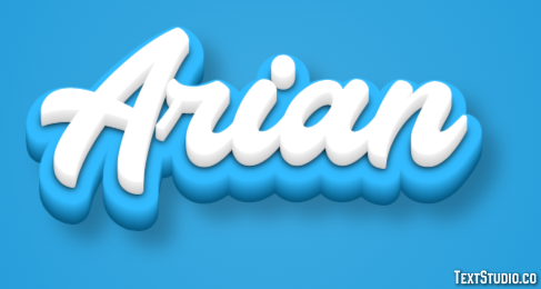 Arian Text Effect