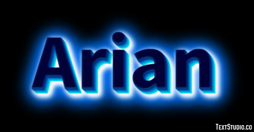 Arian Texteffekt