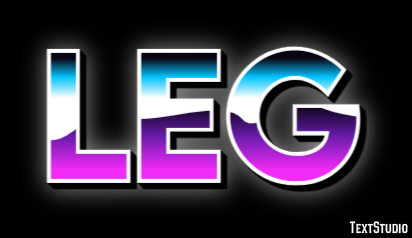 Leg Text Effect