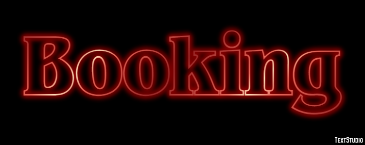 Booking Efeito de texto