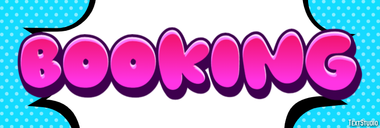 Booking Efeito de texto