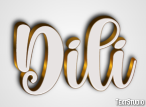 Dili Effetto testo
