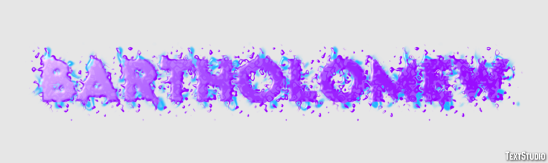 Bartholomew Text effect
