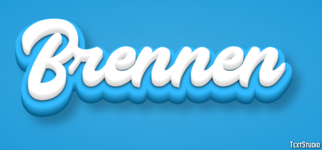 Brennen テキスト効果