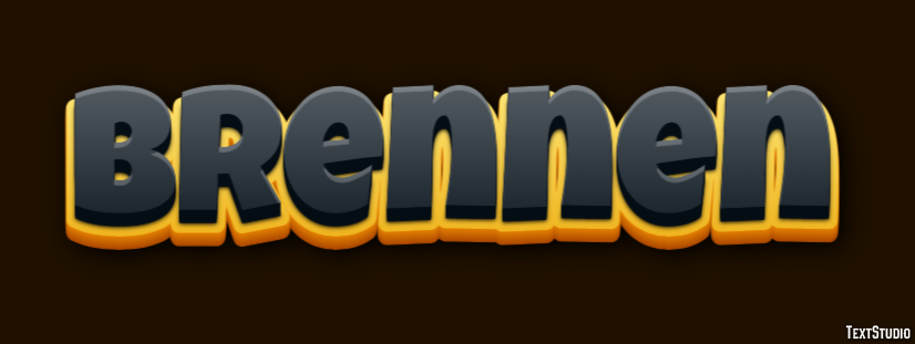 Brennen Text effect