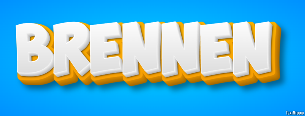 Brennen Effet de Texte