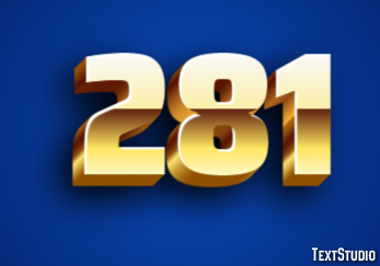 281 Text Effect