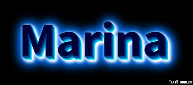Marina Tekst effect
