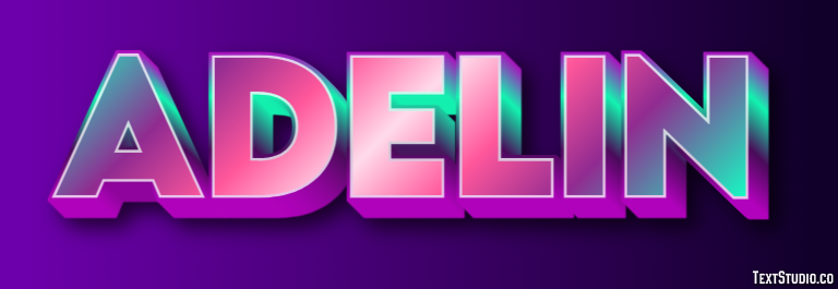 Adelin Text Effect